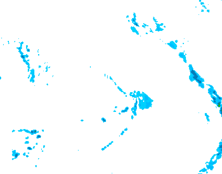 GDPS precipitation 180 hour forecast chart for Canada based on 2026/04/14 1200Z data