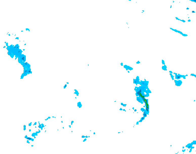 GDPS precipitation 204 hour forecast chart for Canada based on 2026/04/14 1200Z data