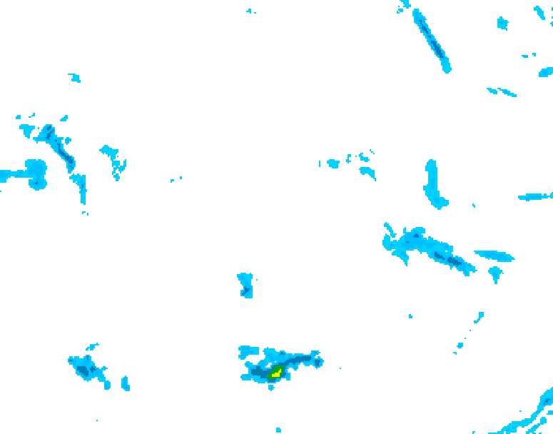 GDPS precipitation 216 hour forecast chart for Canada based on 2026/04/14 1200Z data