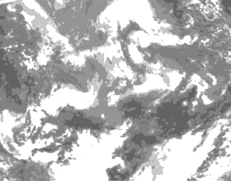 GDPS total cloud 048 hour forecast chart for Canada based on 2026/04/14 1200Z data