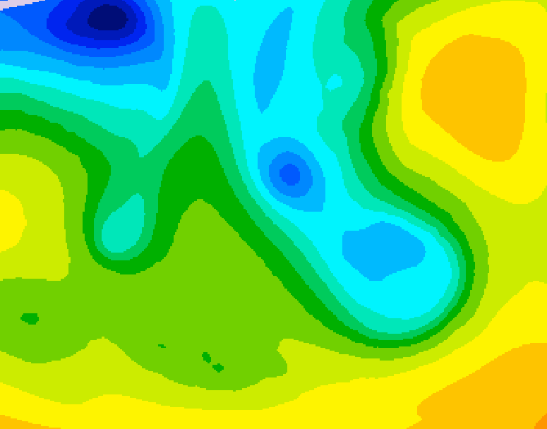 GDPS 500 millibar geopotential height 228 hour forecast chart for Canada based on 2026/04/15 0000Z data