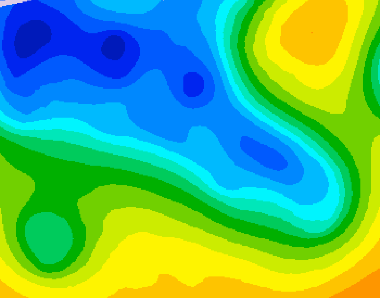 GDPS 500 millibar geopotential height 144 hour forecast chart for Canada based on 2026/04/15 1200Z data