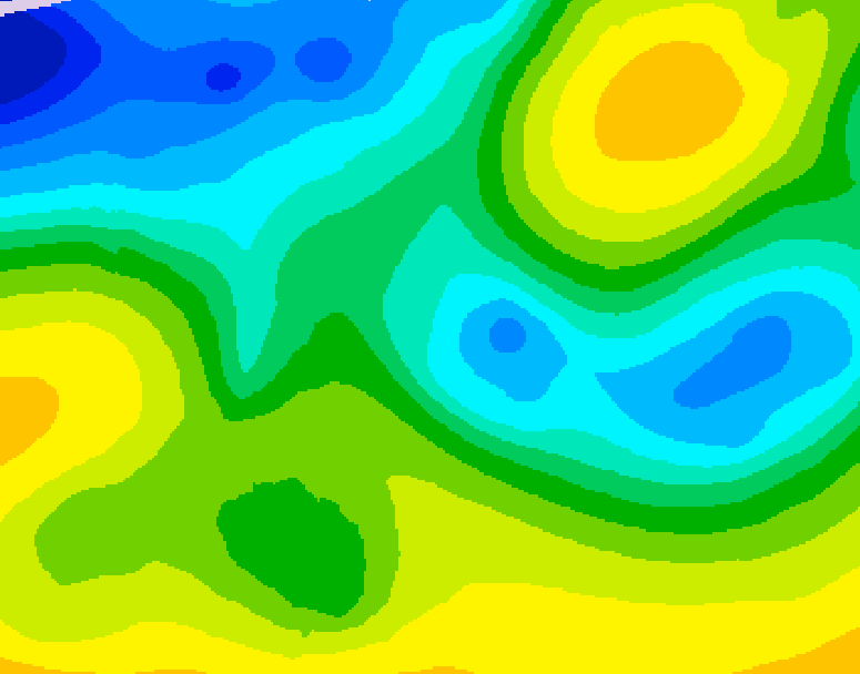 GDPS 500 millibar geopotential height 186 hour forecast chart for Canada based on 2026/04/15 1200Z data
