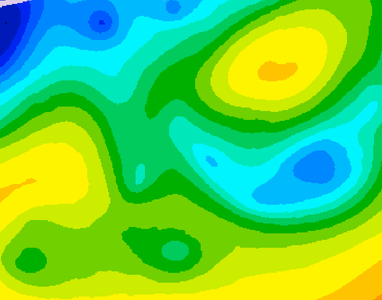 GDPS 500 millibar geopotential height 204 hour forecast chart for Canada based on 2026/04/15 1200Z data