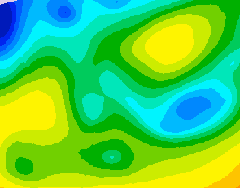 GDPS 500 millibar geopotential height 210 hour forecast chart for Canada based on 2026/04/15 1200Z data