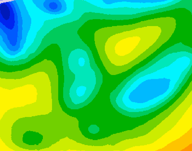 GDPS 500 millibar geopotential height 228 hour forecast chart for Canada based on 2026/04/15 1200Z data
