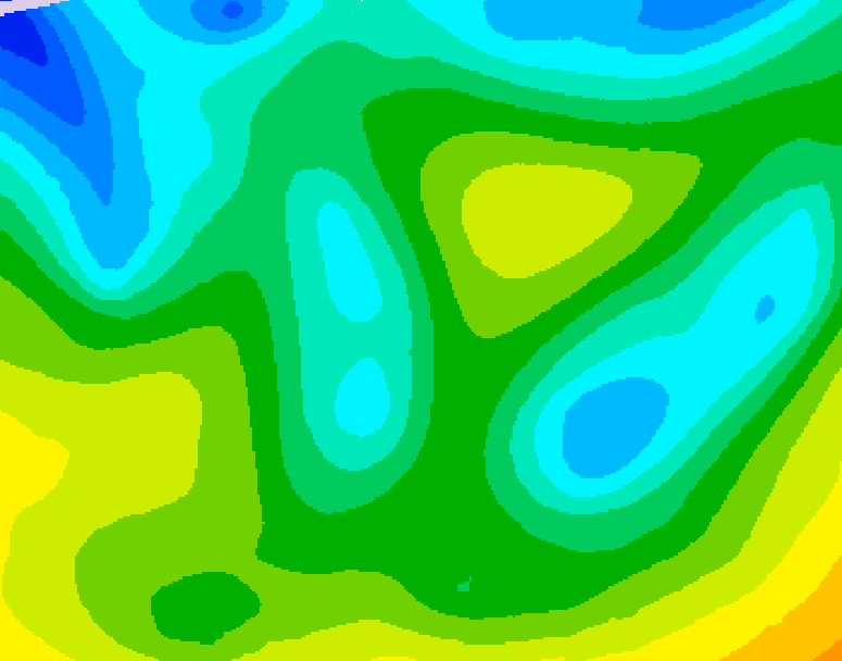 GDPS 500 millibar geopotential height 240 hour forecast chart for Canada based on 2026/04/15 1200Z data