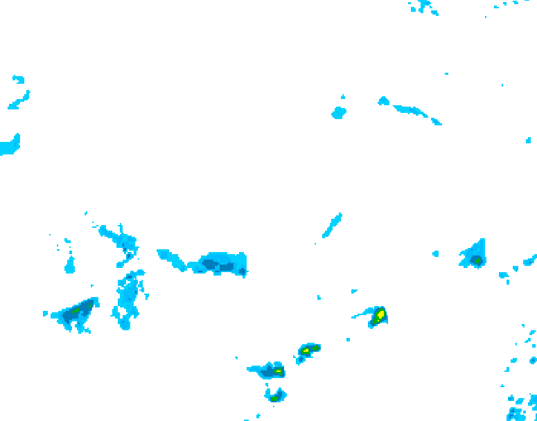 GDPS precipitation 012 hour forecast chart for Canada based on 2026/04/15 0000Z data