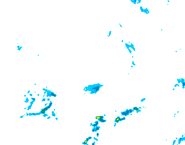 GDPS precipitation 024 hour forecast chart for Canada based on 2026/04/15 0000Z data