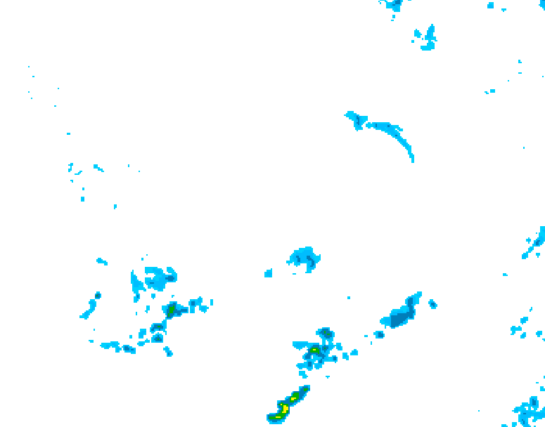 GDPS precipitation 030 hour forecast chart for Canada based on 2026/04/15 0000Z data