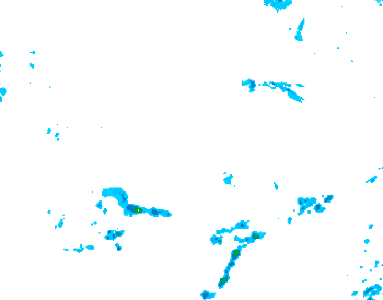 GDPS precipitation 036 hour forecast chart for Canada based on 2026/04/15 0000Z data