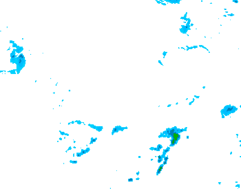 GDPS precipitation 048 hour forecast chart for Canada based on 2026/04/15 0000Z data