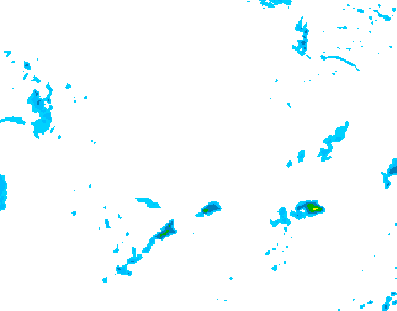 GDPS precipitation 054 hour forecast chart for Canada based on 2026/04/15 0000Z data