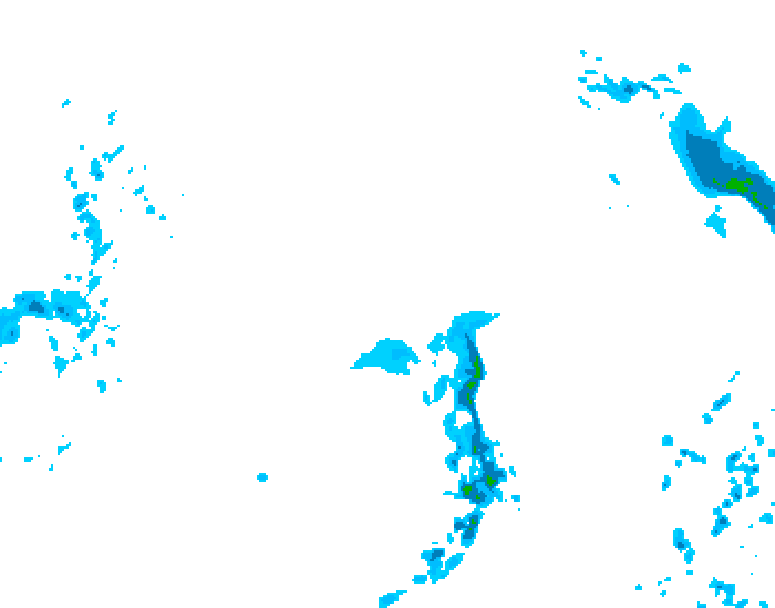 GDPS precipitation 084 hour forecast chart for Canada based on 2026/04/15 0000Z data