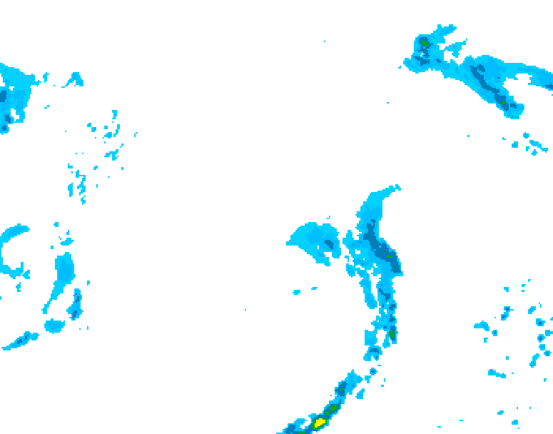 GDPS precipitation 096 hour forecast chart for Canada based on 2026/04/15 0000Z data