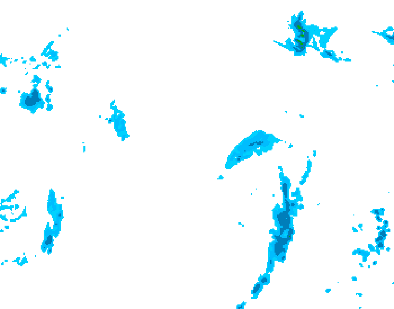 GDPS precipitation 108 hour forecast chart for Canada based on 2026/04/15 0000Z data