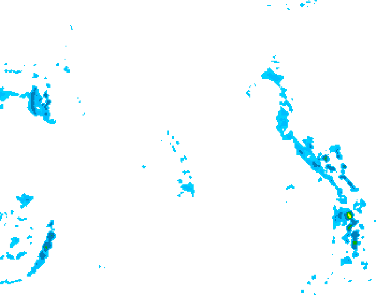 GDPS precipitation 138 hour forecast chart for Canada based on 2026/04/15 0000Z data