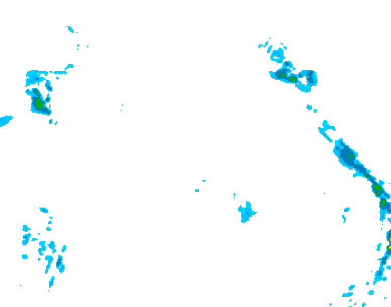 GDPS precipitation 156 hour forecast chart for Canada based on 2026/04/15 0000Z data