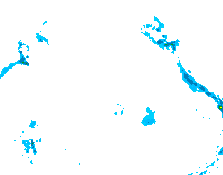 GDPS precipitation 162 hour forecast chart for Canada based on 2026/04/15 0000Z data
