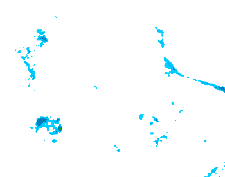 GDPS precipitation 186 hour forecast chart for Canada based on 2026/04/15 0000Z data