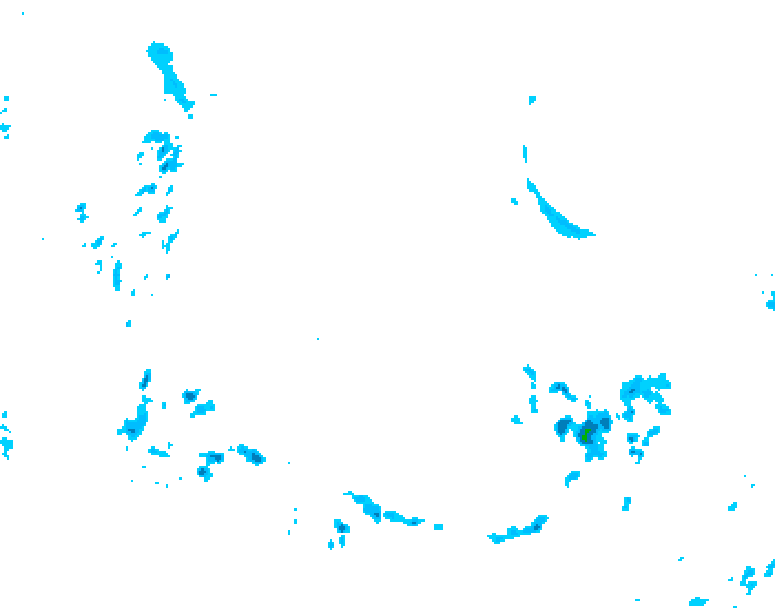 GDPS precipitation 198 hour forecast chart for Canada based on 2026/04/15 0000Z data