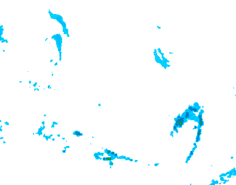 GDPS precipitation 204 hour forecast chart for Canada based on 2026/04/15 0000Z data