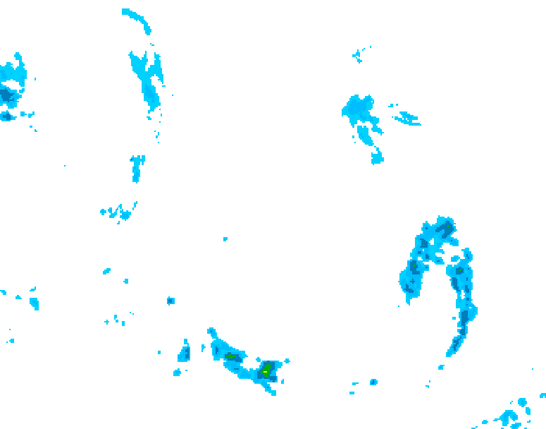 GDPS precipitation 210 hour forecast chart for Canada based on 2026/04/15 0000Z data