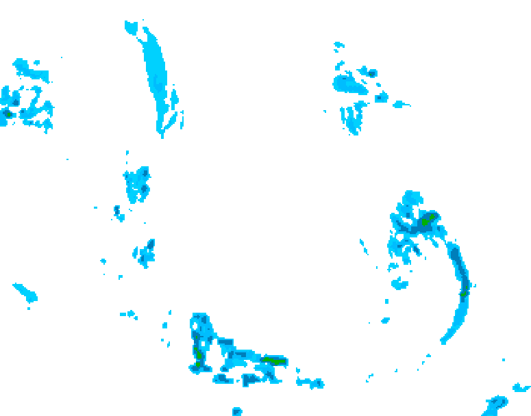 GDPS precipitation 216 hour forecast chart for Canada based on 2026/04/15 0000Z data