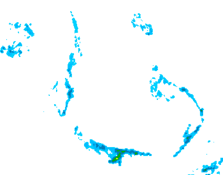 GDPS precipitation 228 hour forecast chart for Canada based on 2026/04/15 0000Z data