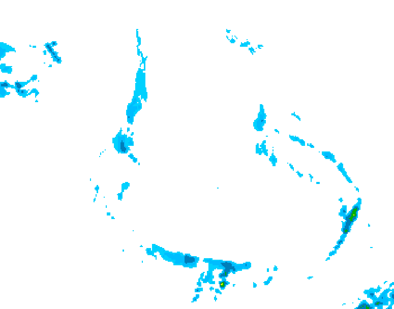 GDPS precipitation 234 hour forecast chart for Canada based on 2026/04/15 0000Z data