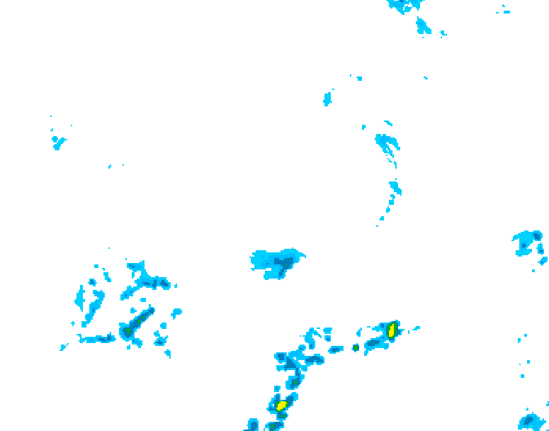 GDPS precipitation 012 hour forecast chart for Canada based on 2026/04/15 1200Z data