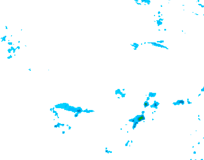 GDPS precipitation 030 hour forecast chart for Canada based on 2026/04/15 1200Z data