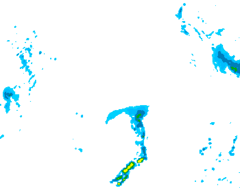 GDPS precipitation 066 hour forecast chart for Canada based on 2026/04/15 1200Z data