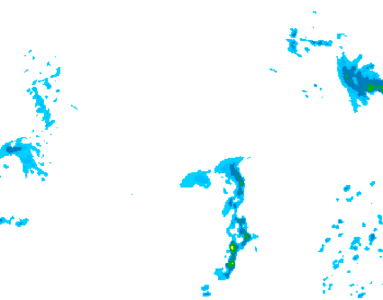 GDPS precipitation 072 hour forecast chart for Canada based on 2026/04/15 1200Z data