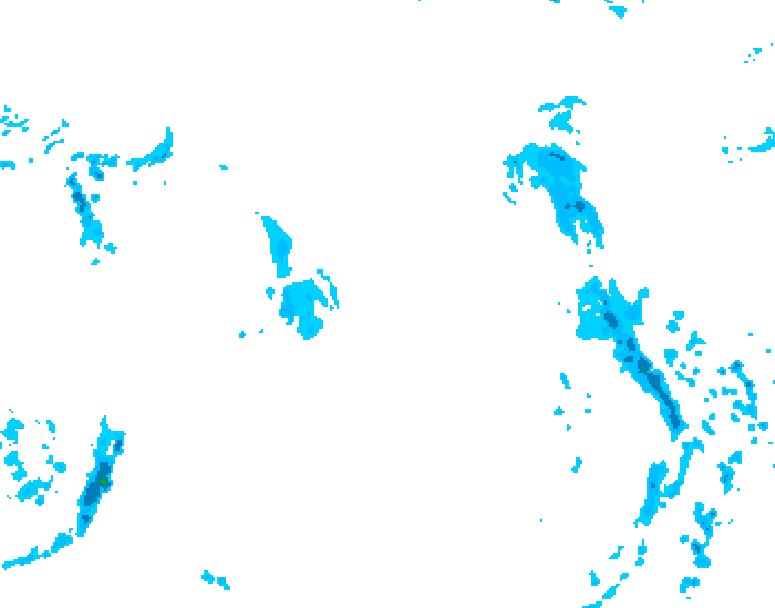 GDPS precipitation 114 hour forecast chart for Canada based on 2026/04/15 1200Z data