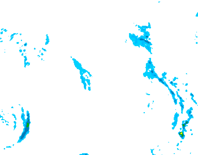 GDPS precipitation 120 hour forecast chart for Canada based on 2026/04/15 1200Z data