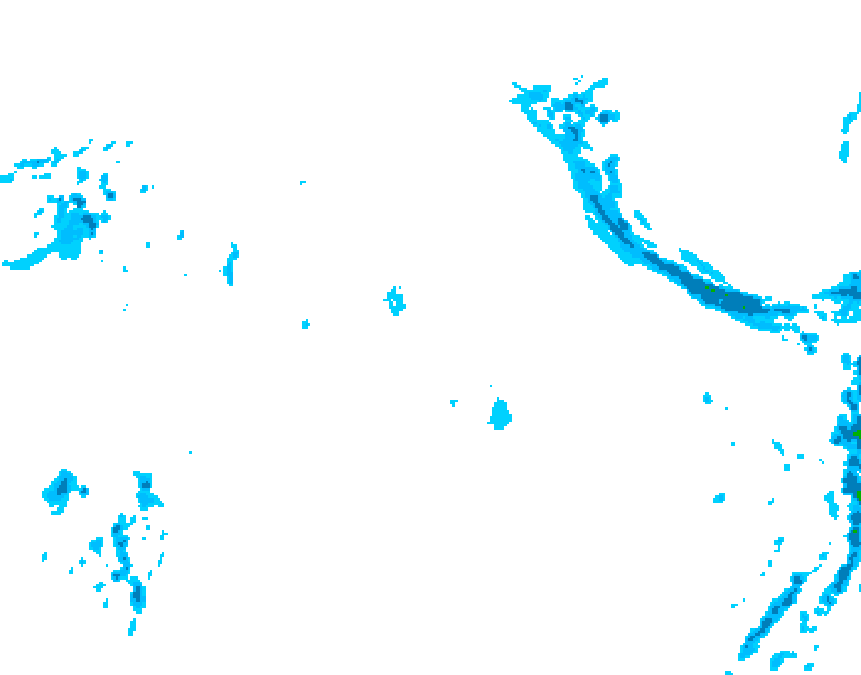 GDPS precipitation 138 hour forecast chart for Canada based on 2026/04/15 1200Z data