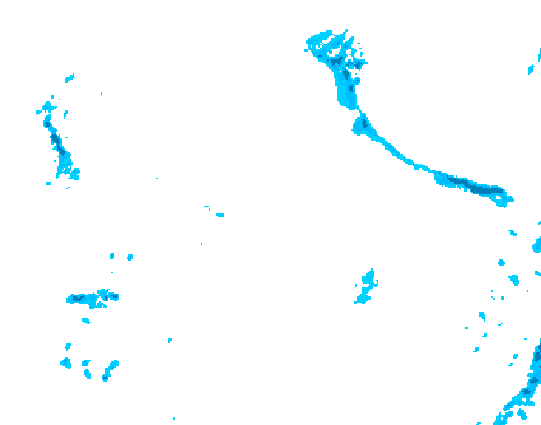 GDPS precipitation 150 hour forecast chart for Canada based on 2026/04/15 1200Z data