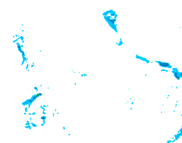 GDPS precipitation 156 hour forecast chart for Canada based on 2026/04/15 1200Z data