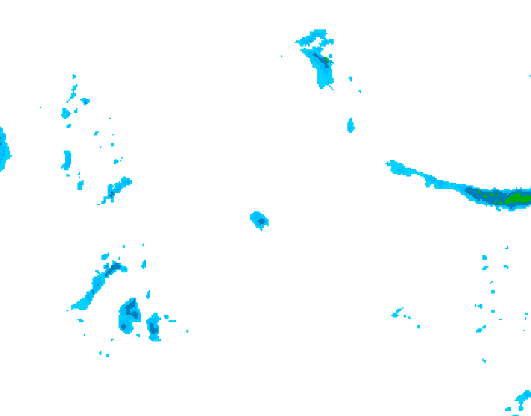 GDPS precipitation 162 hour forecast chart for Canada based on 2026/04/15 1200Z data