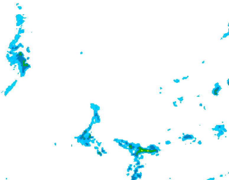 GDPS precipitation 210 hour forecast chart for Canada based on 2026/04/15 1200Z data