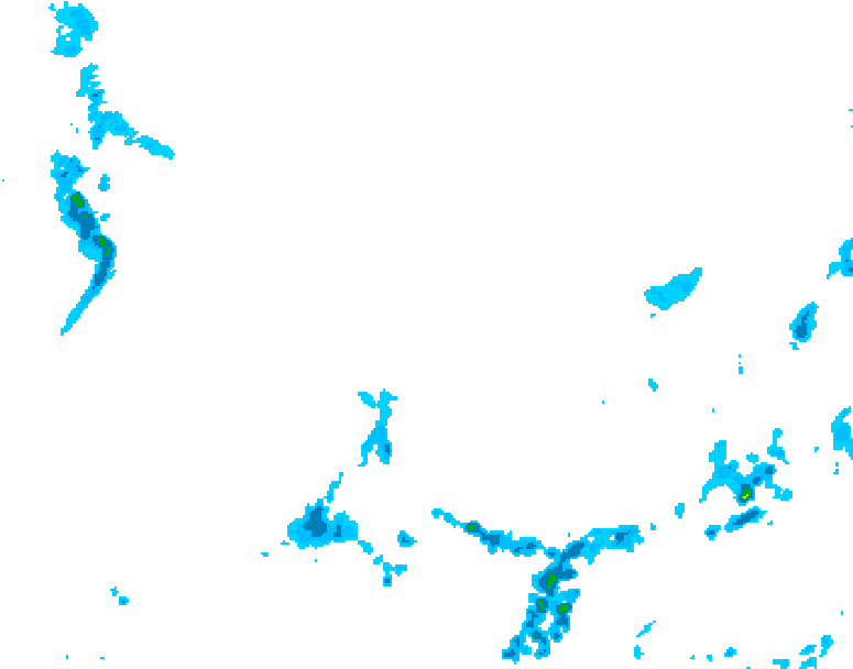 GDPS precipitation 216 hour forecast chart for Canada based on 2026/04/15 1200Z data