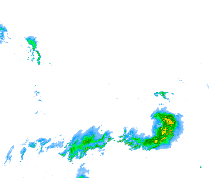 Weather radar data valid at 2026/04/15 07:36 UTC