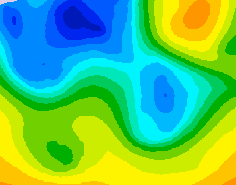 GDPS 500 millibar geopotential height 168 hour forecast chart for Canada based on 2026/04/16 0000Z data