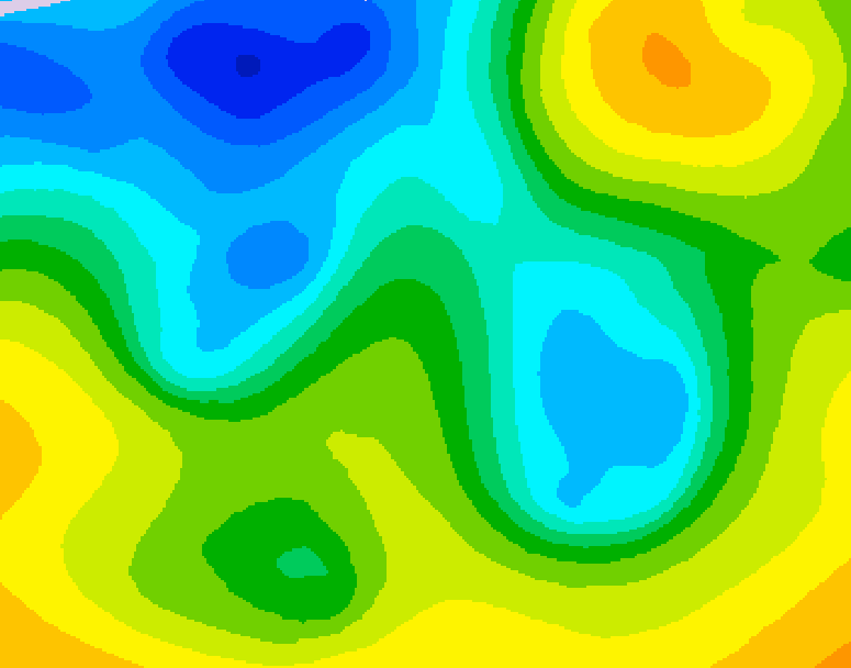 GDPS 500 millibar geopotential height 186 hour forecast chart for Canada based on 2026/04/16 0000Z data