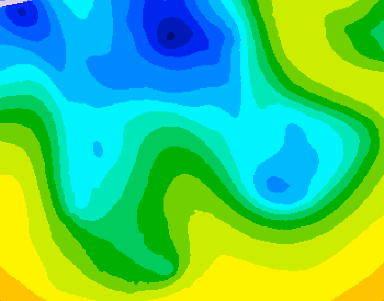 GDPS 500 millibar geopotential height 168 hour forecast chart for Canada based on 2026/04/16 1200Z data