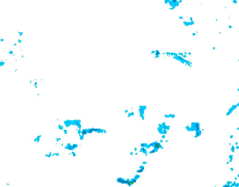 GDPS precipitation 012 hour forecast chart for Canada based on 2026/04/16 0000Z data
