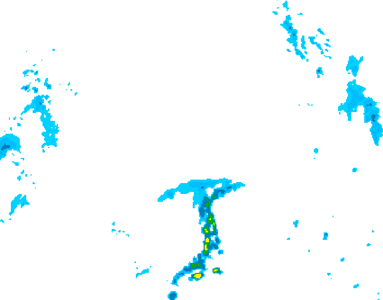 GDPS precipitation 048 hour forecast chart for Canada based on 2026/04/16 0000Z data