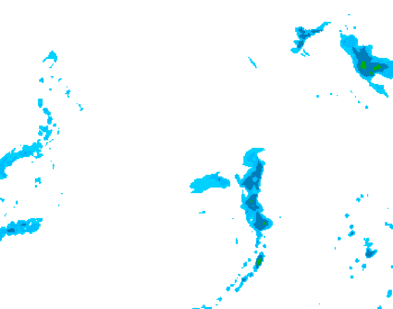 GDPS precipitation 066 hour forecast chart for Canada based on 2026/04/16 0000Z data