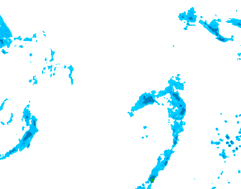 GDPS precipitation 078 hour forecast chart for Canada based on 2026/04/16 0000Z data